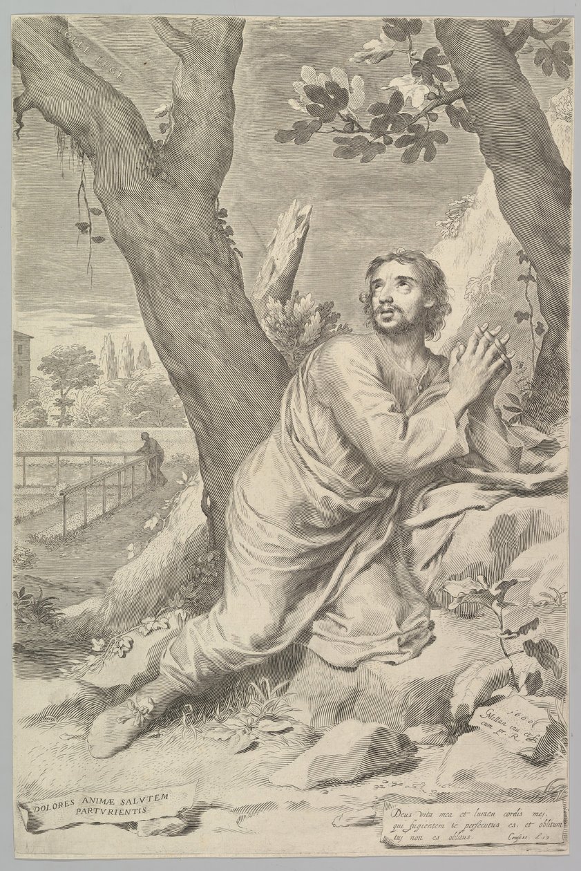 Saint Augustin, 1660 - Claude Mellan