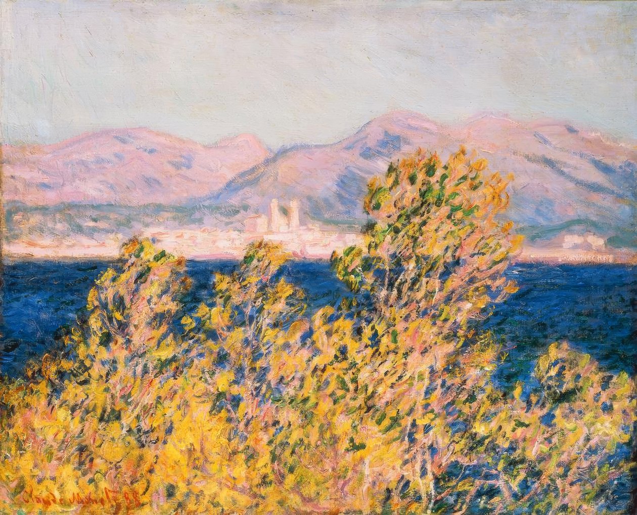 Antibes vue du Cap - Claude Monet