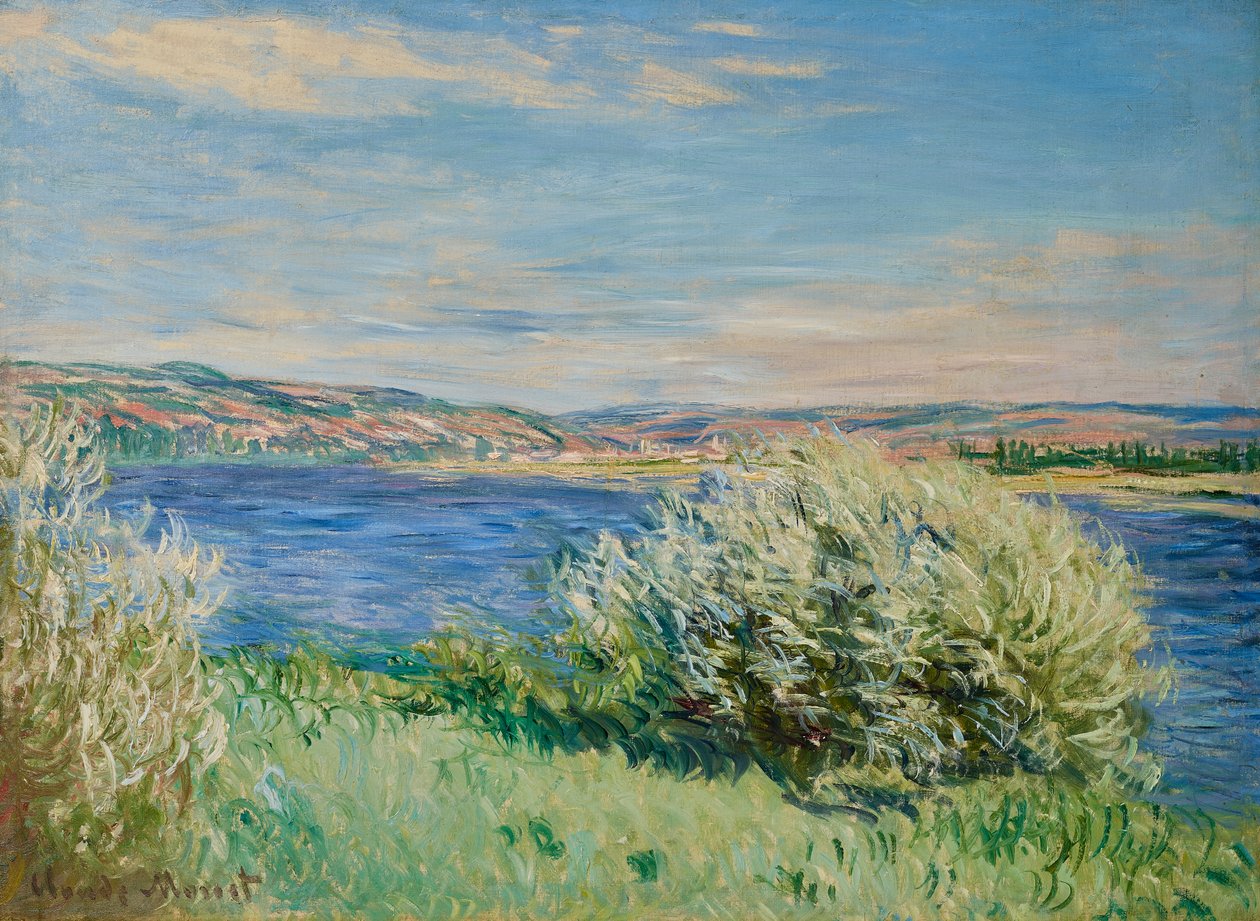 Rives de la Seine près de Vétheuil - Claude Monet