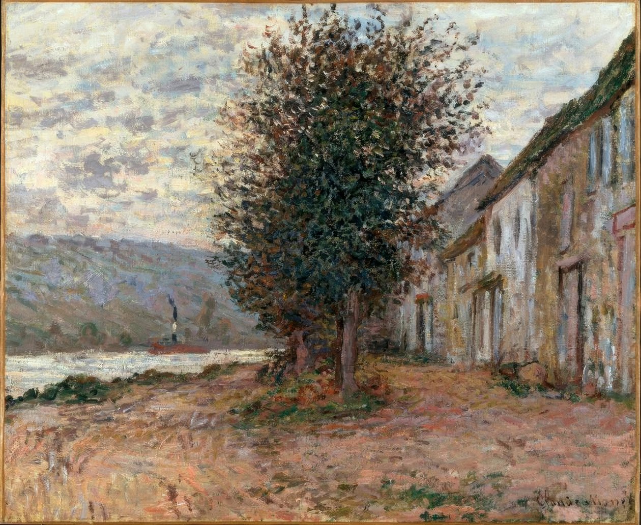 Bord de la Seine à Lavacourt - Claude Monet