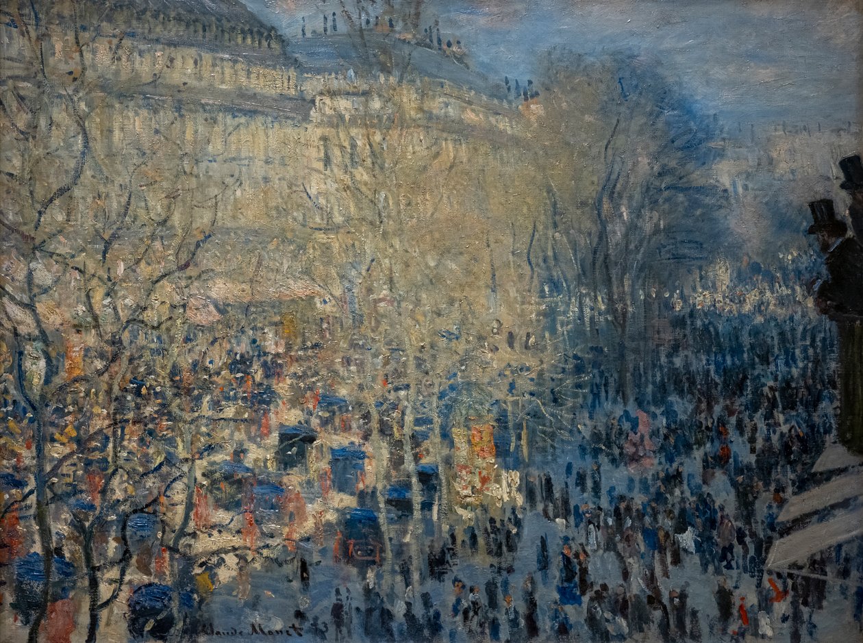 Boulevard des Capucines à Paris - Claude Monet