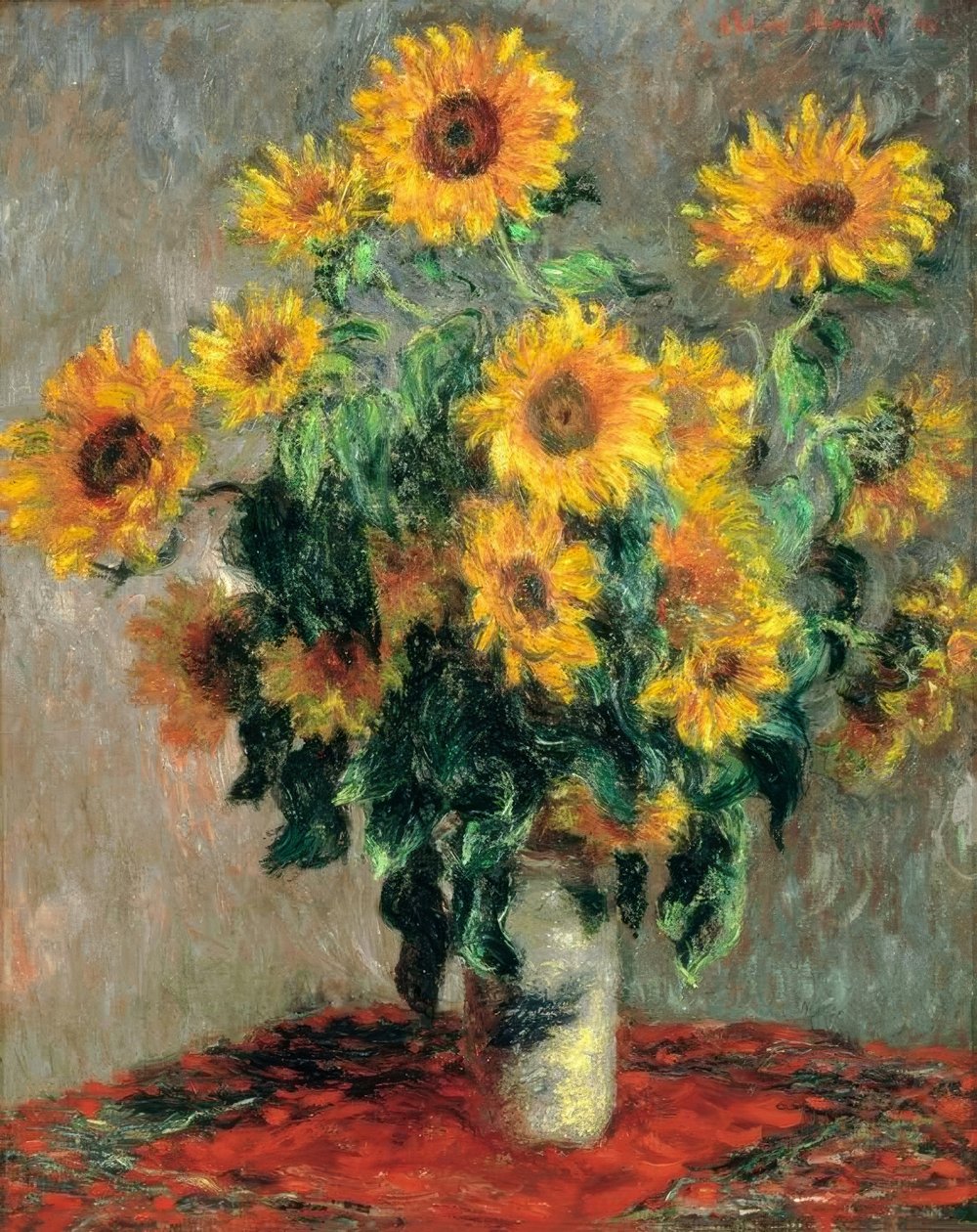 Bouquet de soleils - Claude Monet