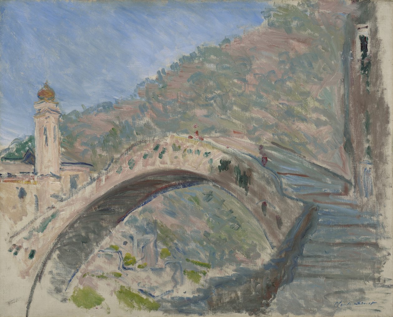 Pont à Dolceacqua - Claude Monet
