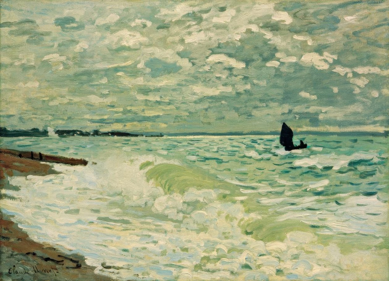 La mer à Sainte-Adresse - Claude Monet