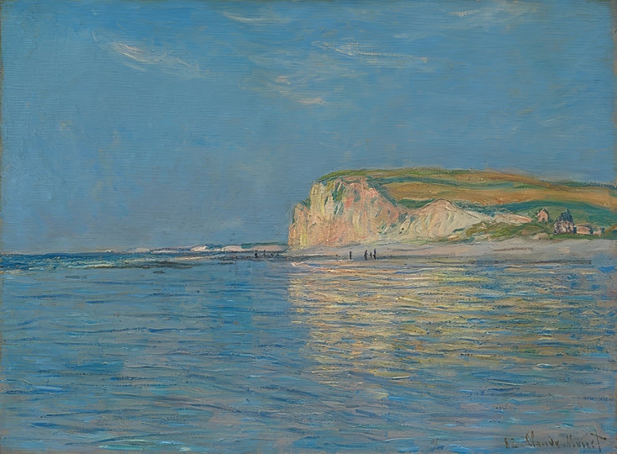 Marée basse à Pourville, près de Dieppe. 1882 - Claude Monet