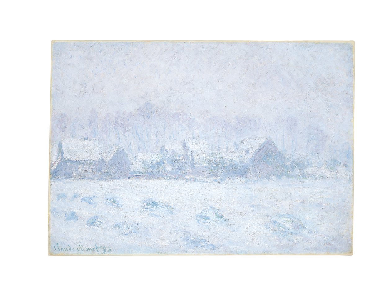 Effet de neige à Giverny, 1893 - Claude Monet