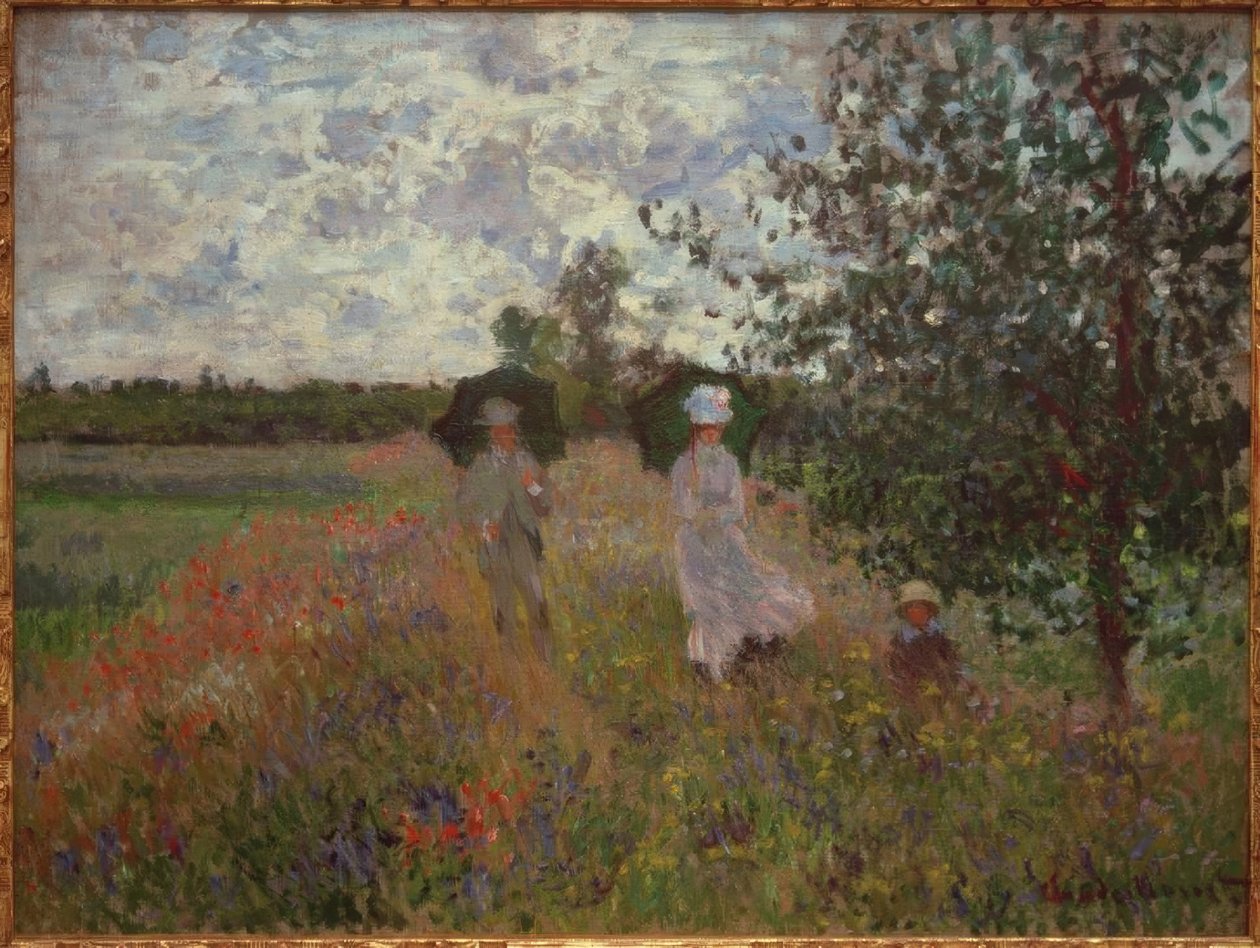 En promenade près d’Argenteuil - Claude Monet