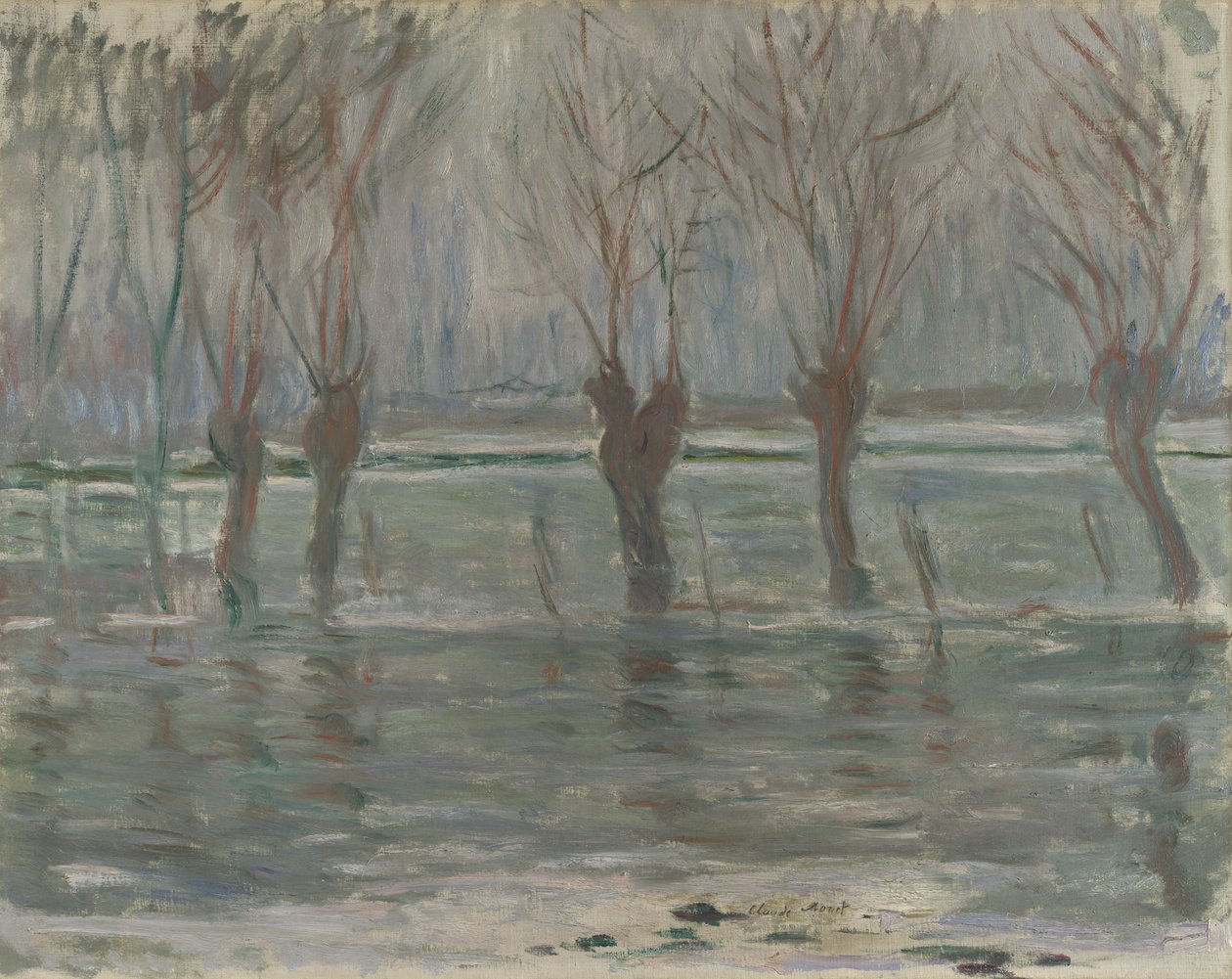 Eaux de crue, 1896 - Claude Monet