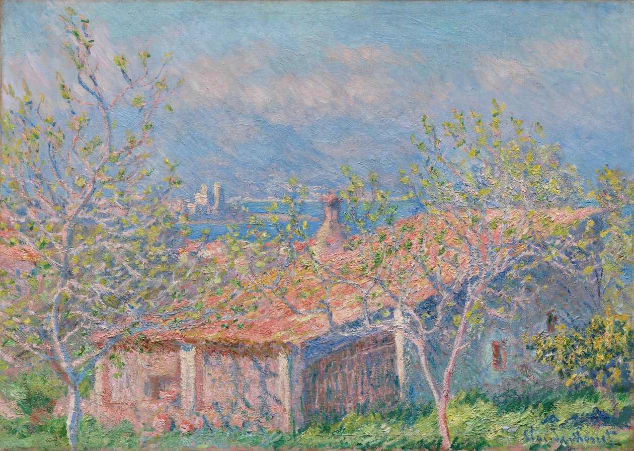 Maison du jardinier à Antibes, 1888 - Claude Monet