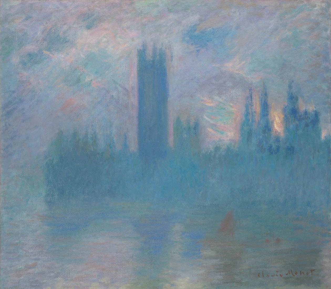 Houses of Parliament, Londres - Claude Monet