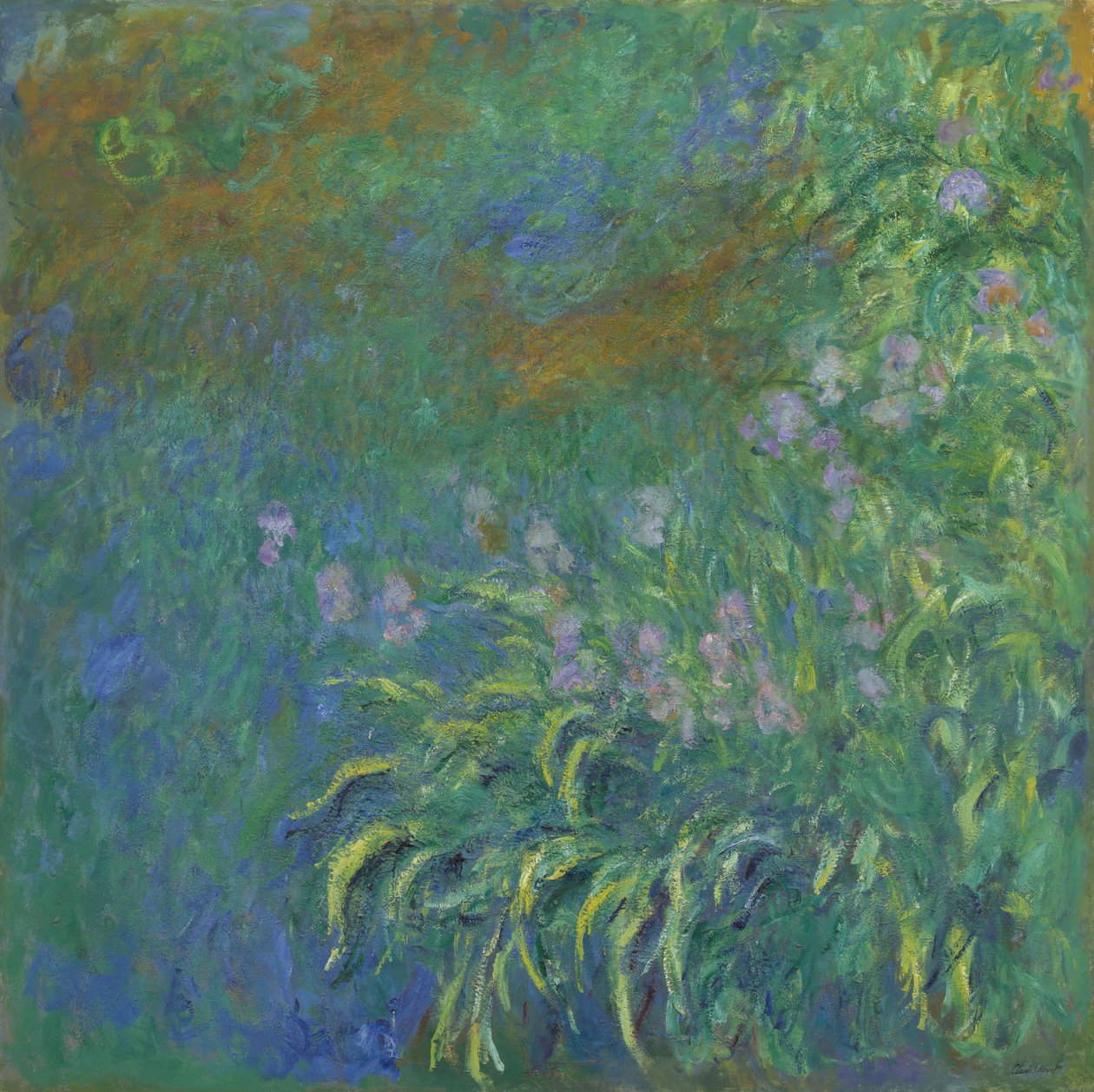 Iris, 1914-17 - Claude Monet