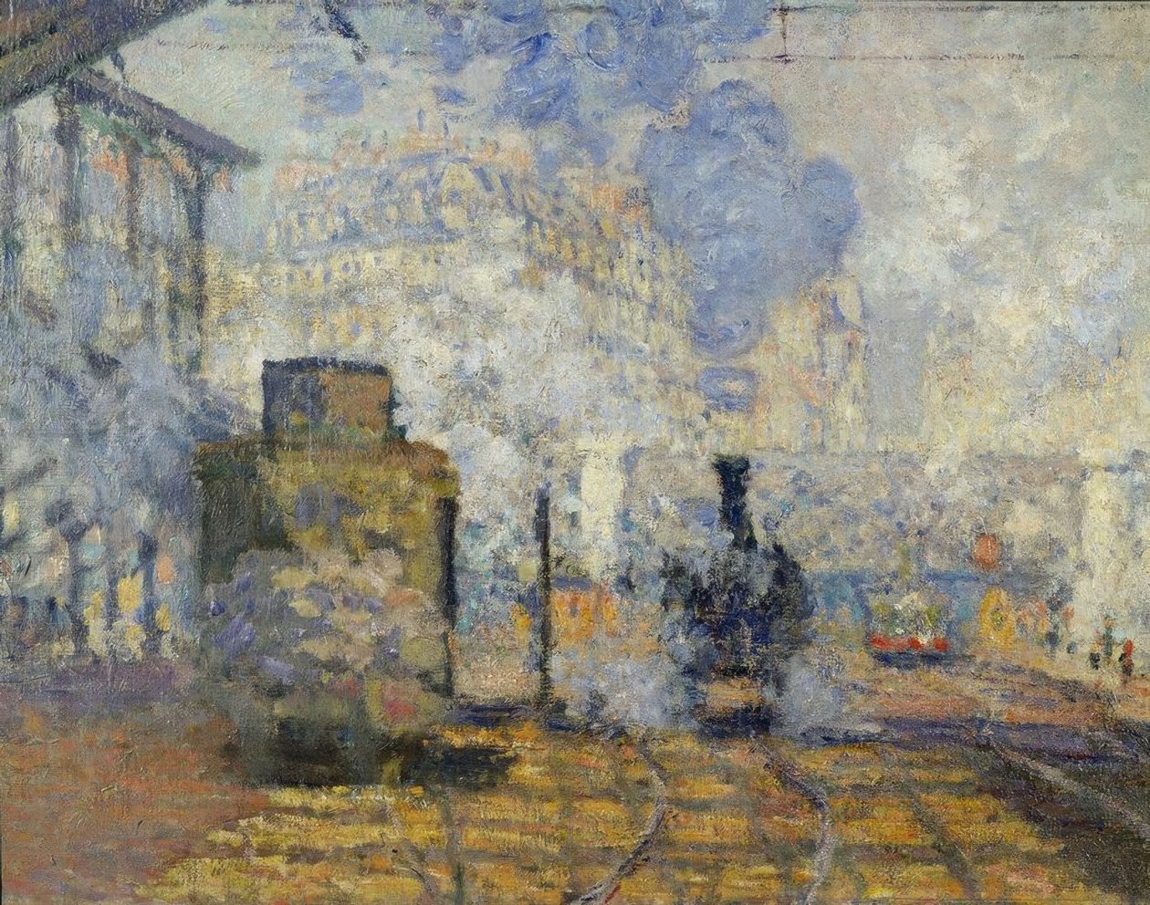 La Gare Saint-Lazare - Claude Monet