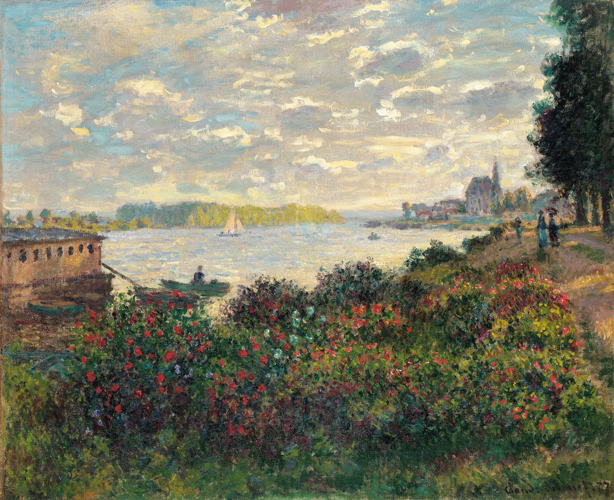La Seine à Argenteuil - Claude Monet