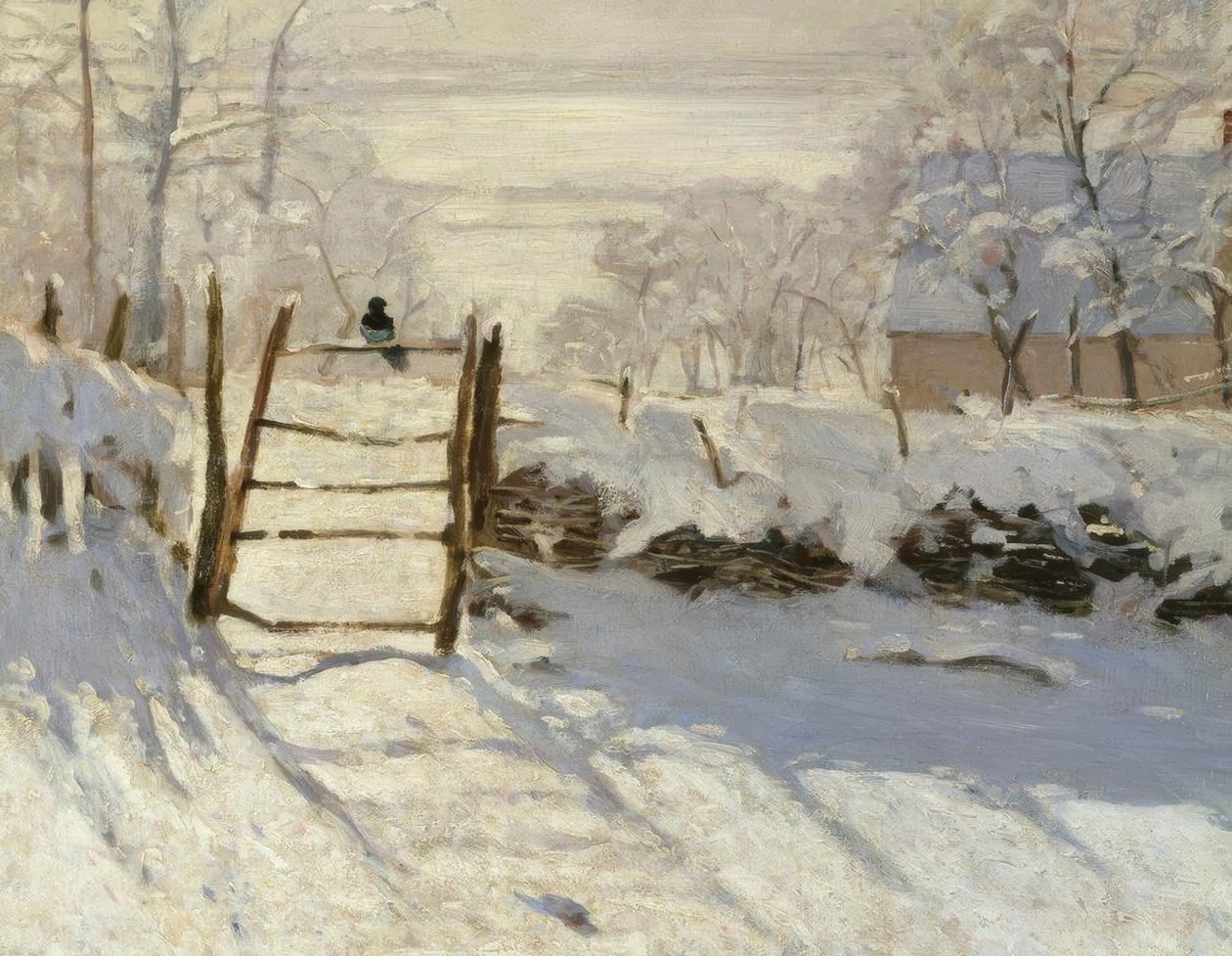 La pie - Claude Monet