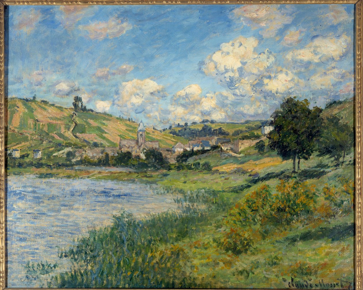 Paysage. Vétheuil - Claude Monet