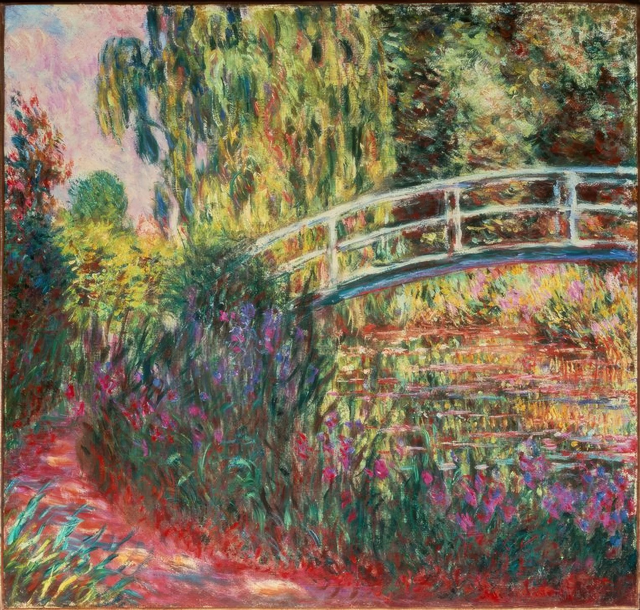 Le Pont japonais - Claude Monet