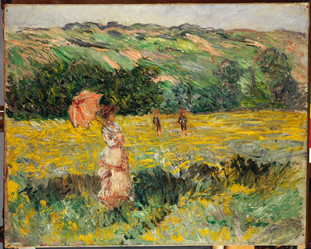 Pré de Limetz, 1887 - Claude Monet