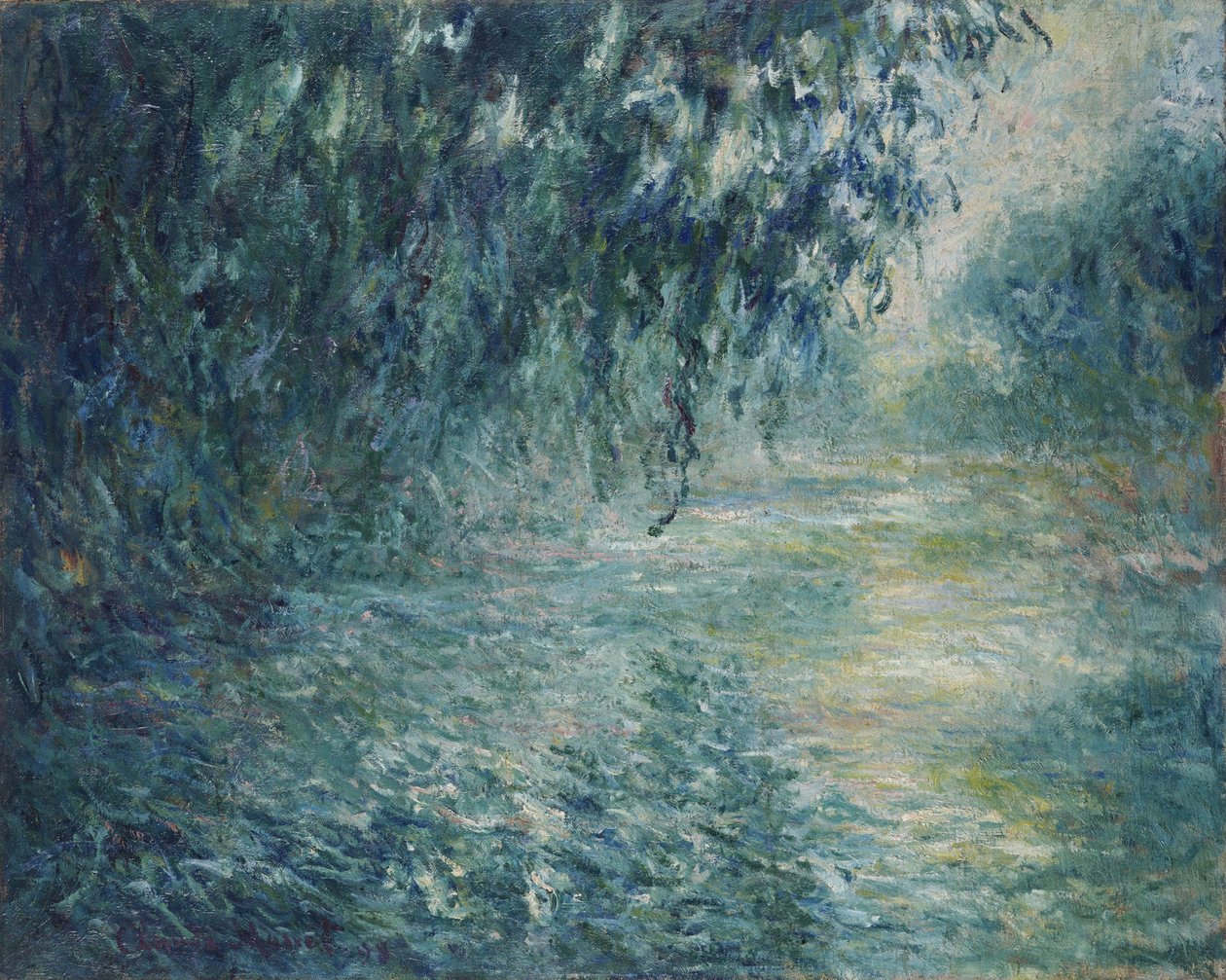Matin sur la Seine - Claude Monet