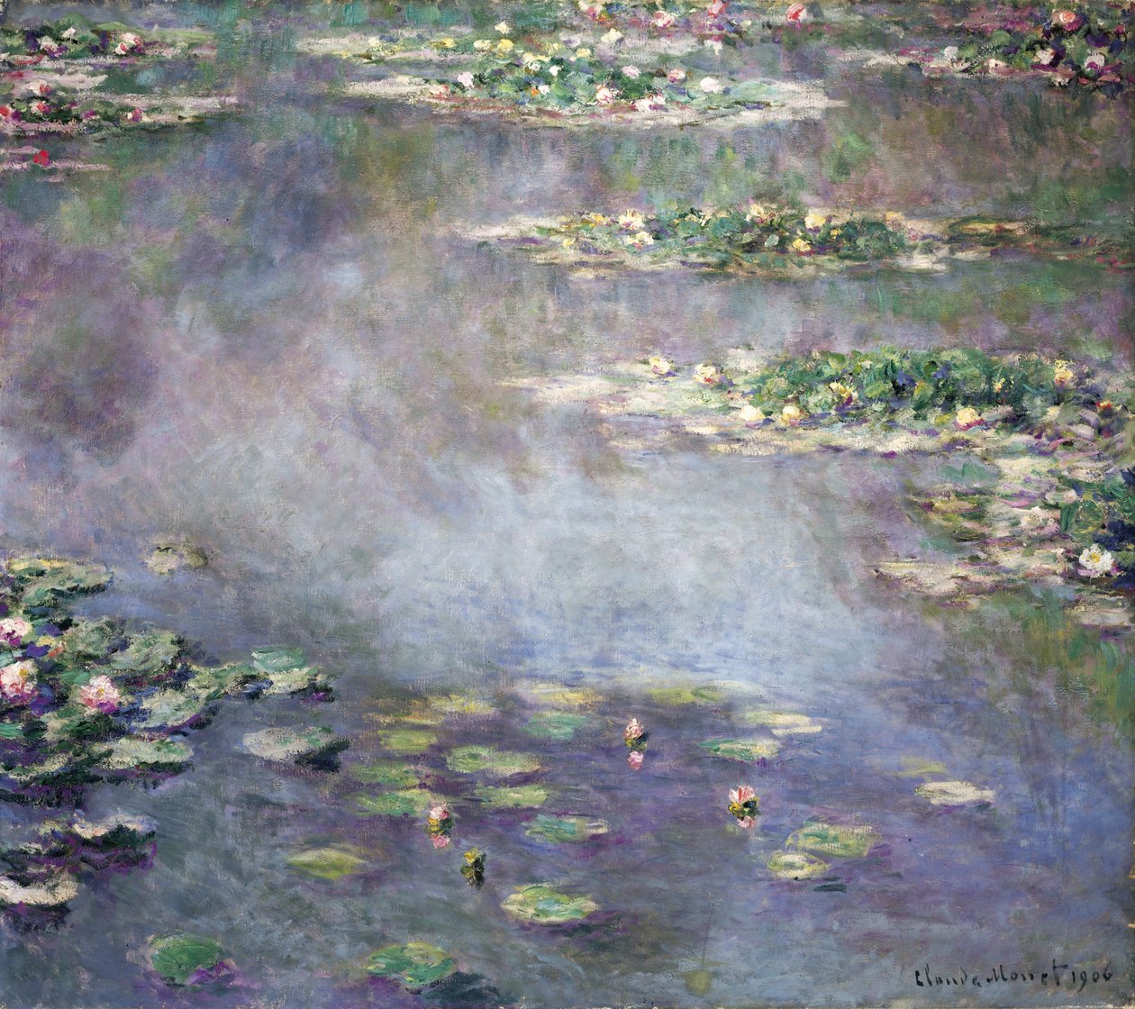 Nymphéas, 1906 - Claude Monet