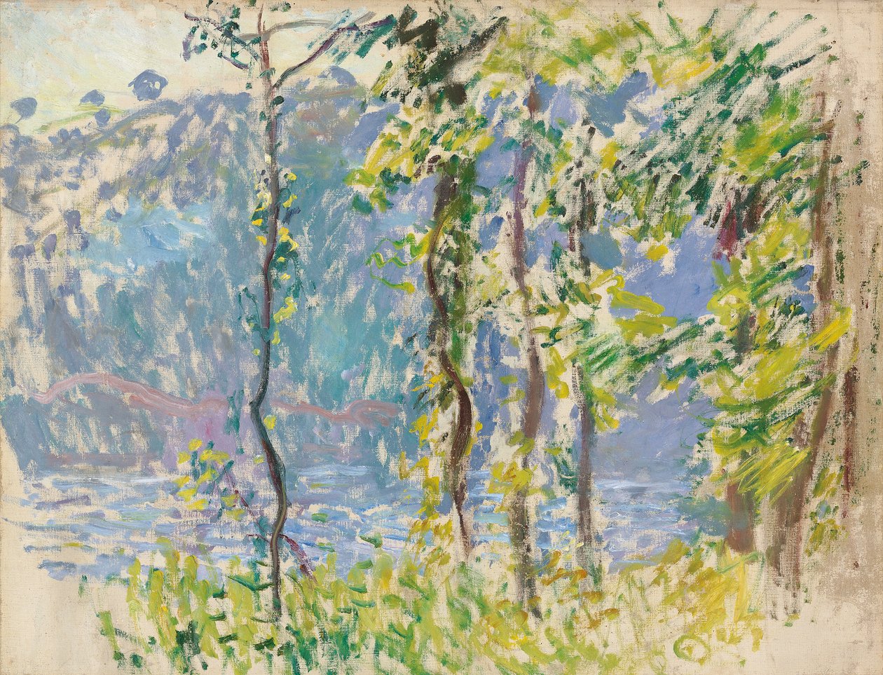 Paysage à Villez - Claude Monet