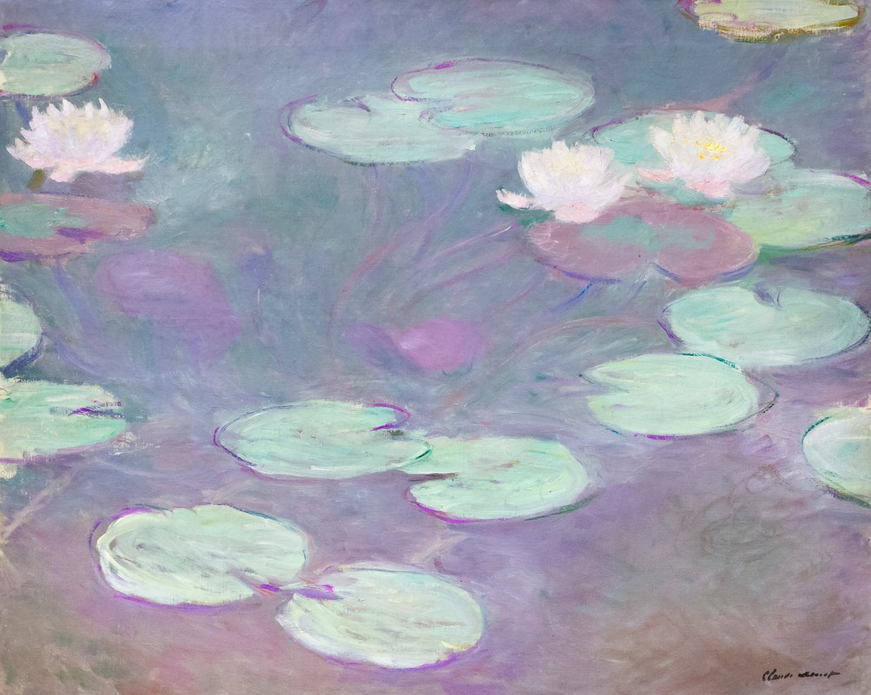 Nymphéas roses, Claude Monet - Claude Monet