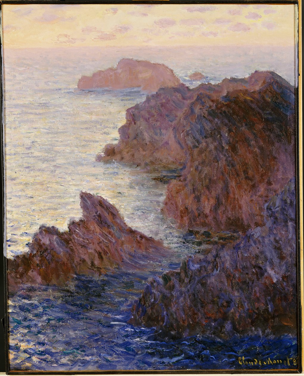 Point de Rochers, Port-Goulphar - Claude Monet