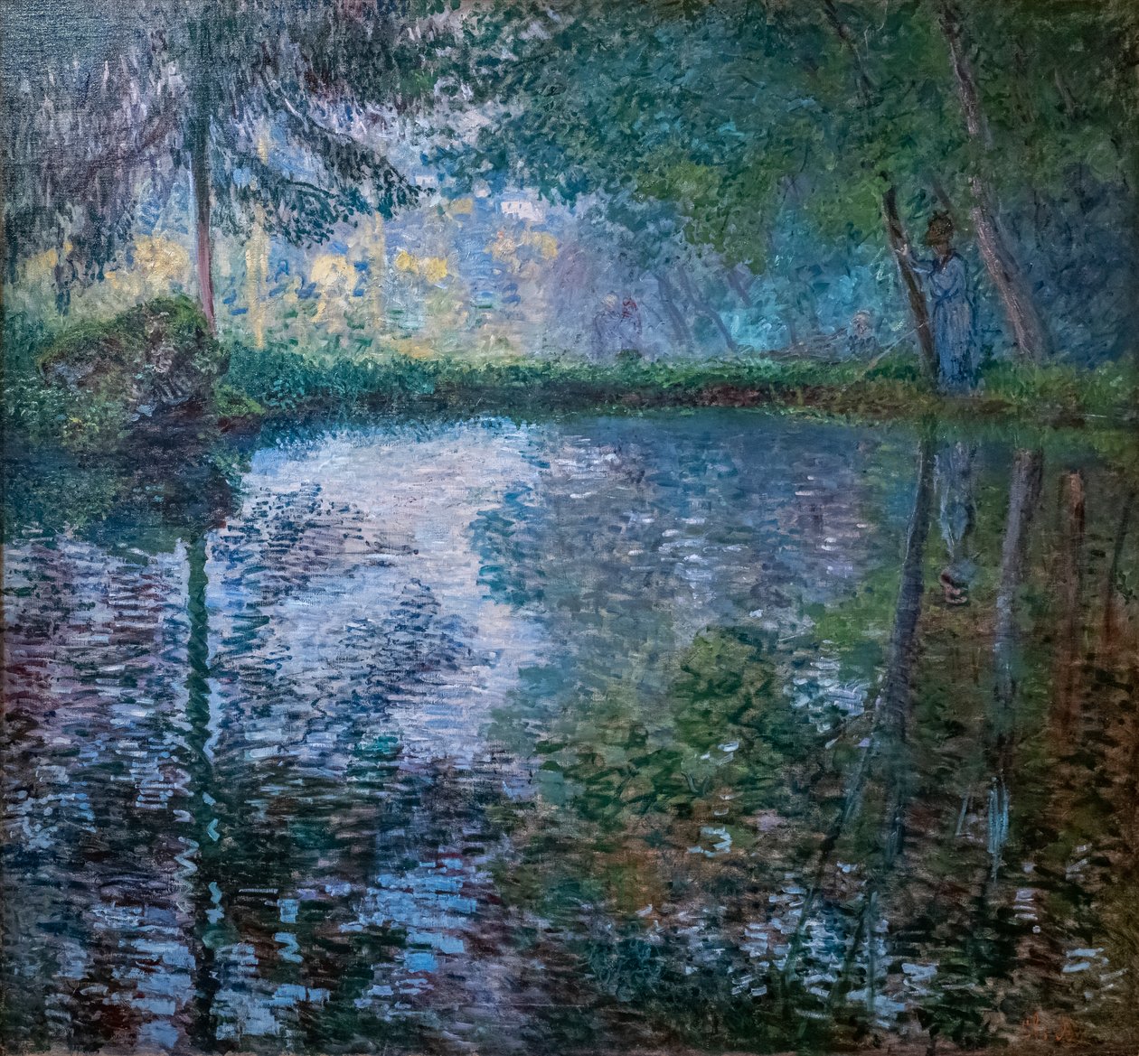 Étang à Montgeron - Claude Monet
