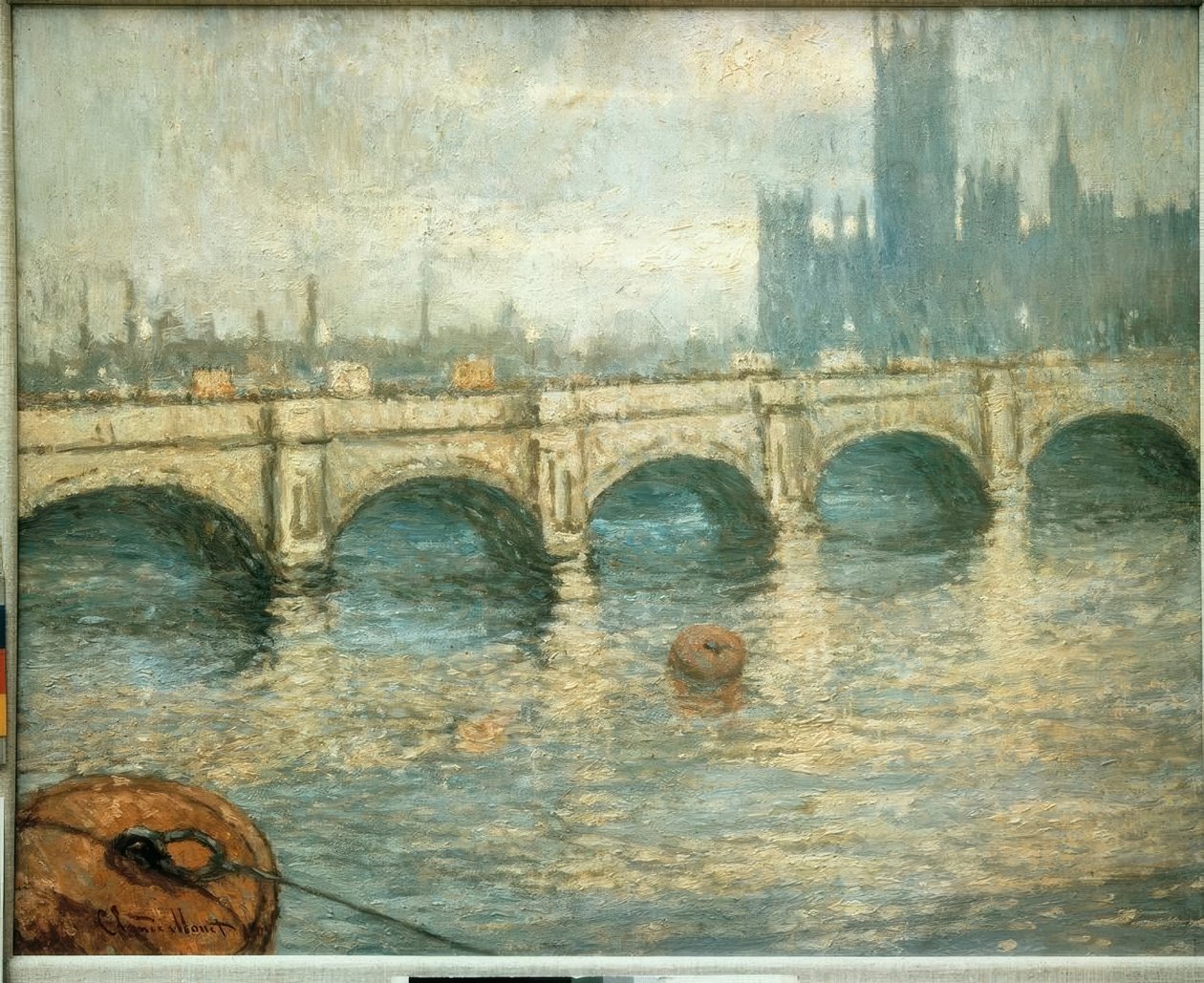Pont sur la Tamise - Claude Monet