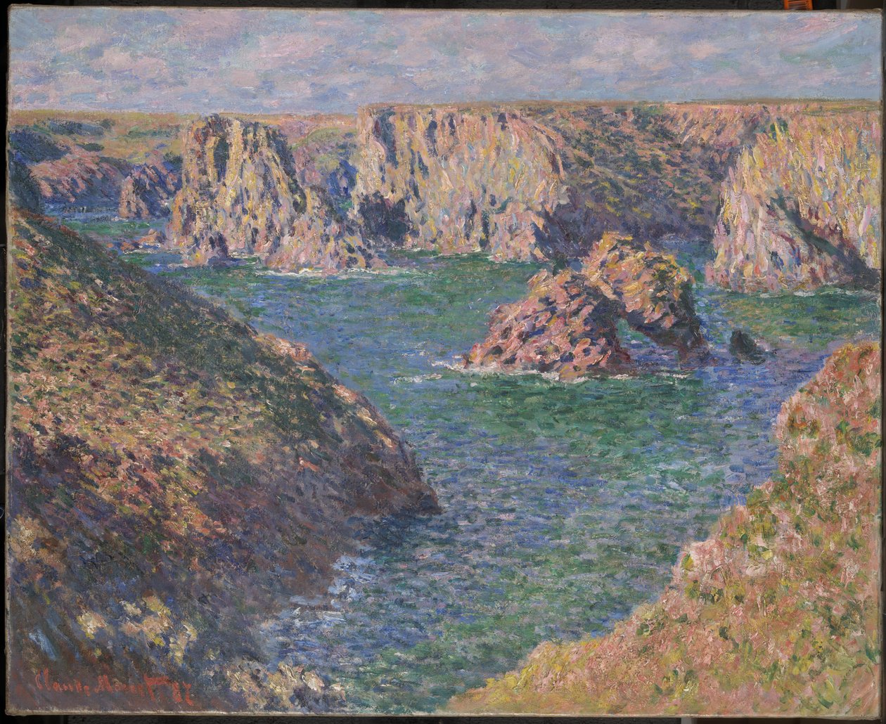 Port-Domois, Belle-Île - Claude Monet