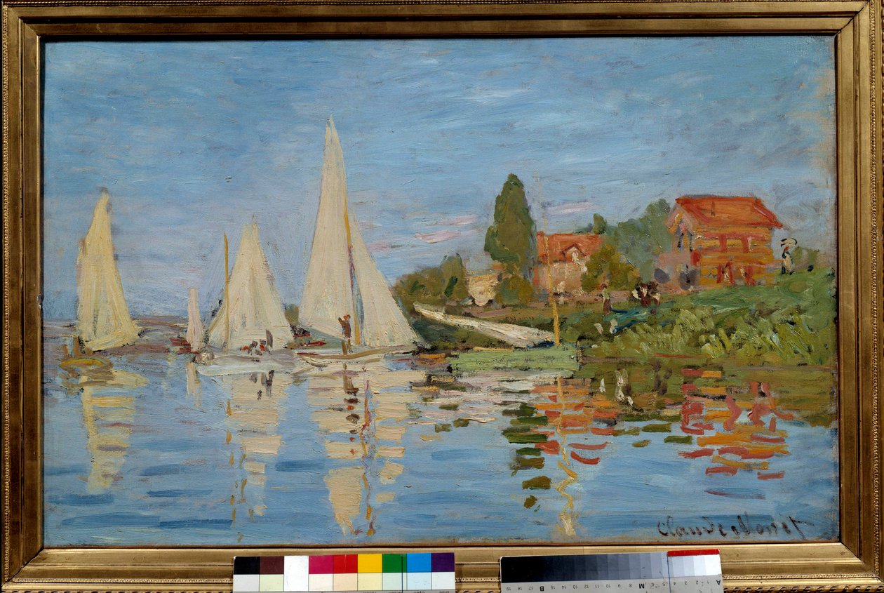 Régate à Argenteuil - Claude Monet