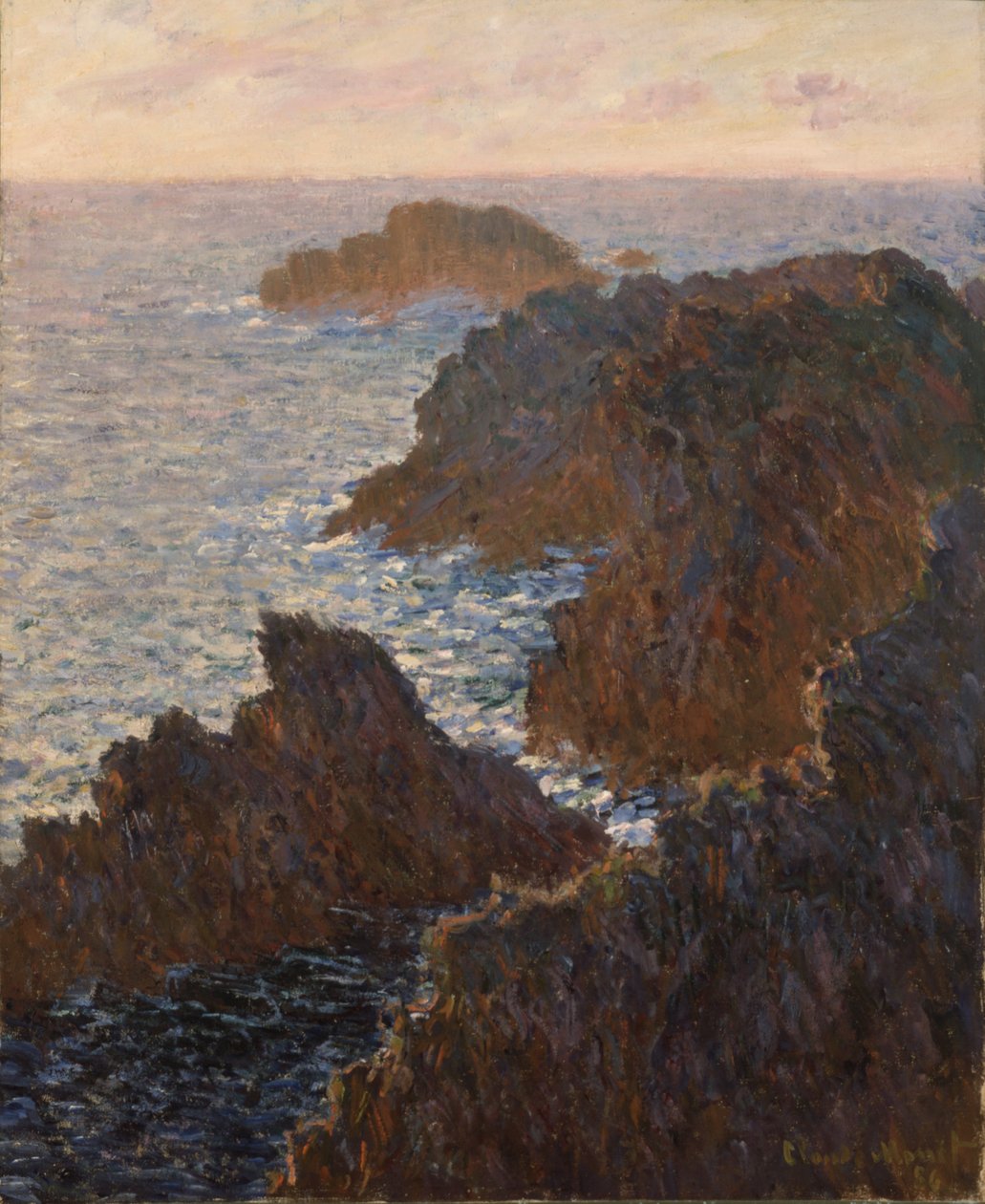Rochers de Belle-Isle, Port-Domois - Claude Monet