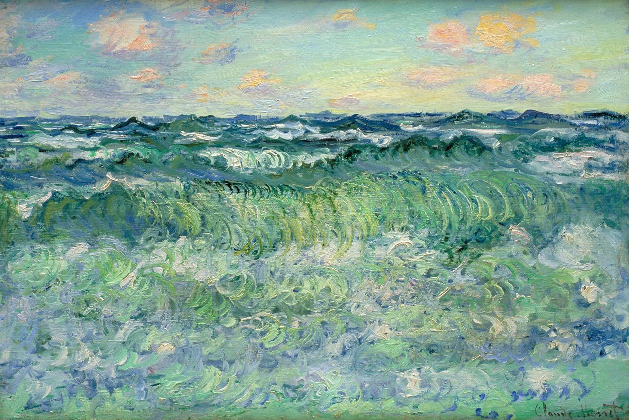 Paysage marin, Pourville - Claude Monet