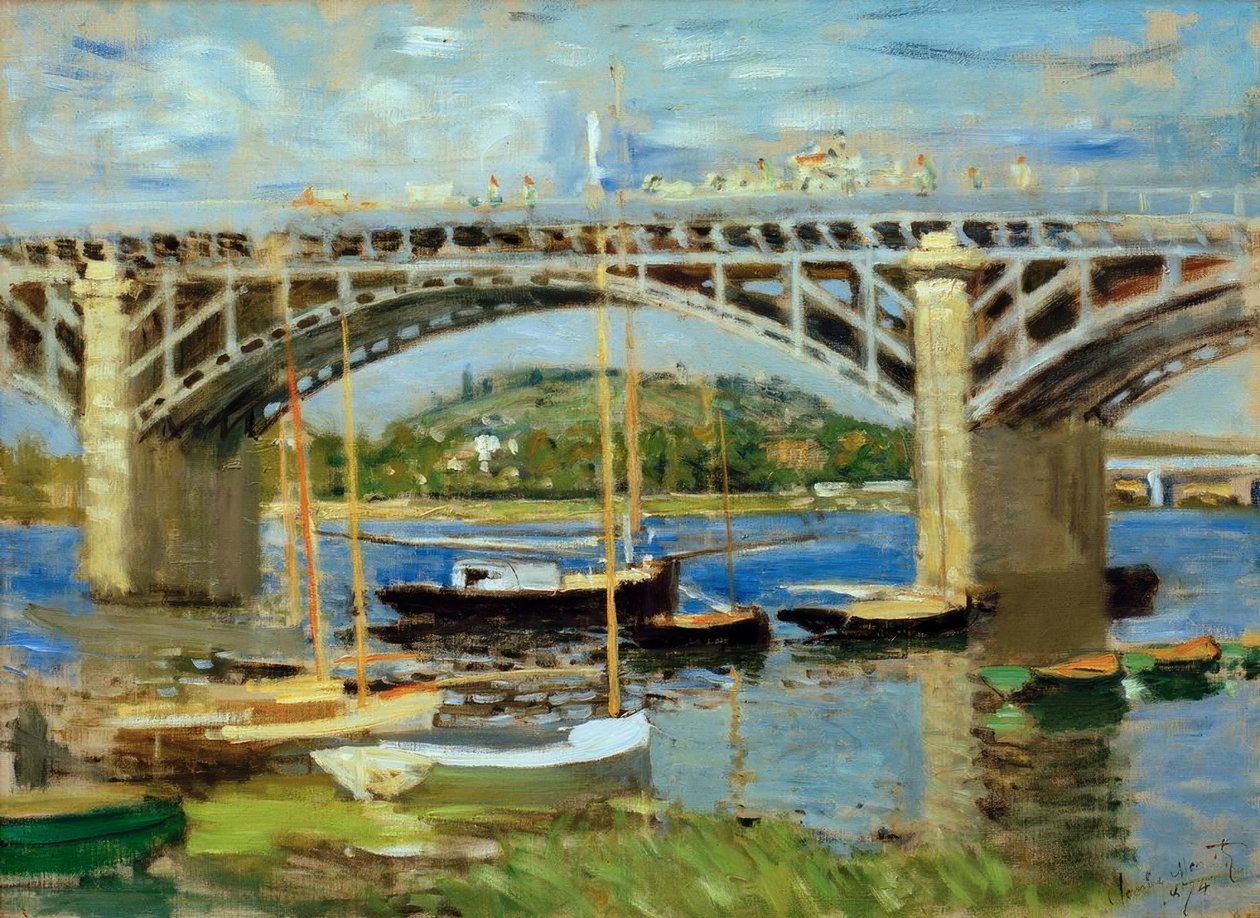 Pont de la Seine à Argenteuil - Claude Monet