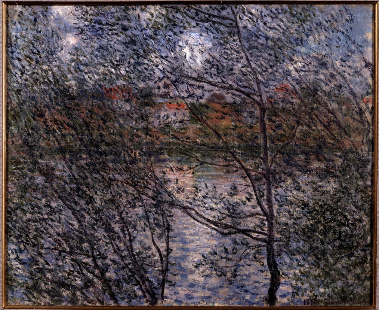 Printemps à travers les branches - Claude Monet