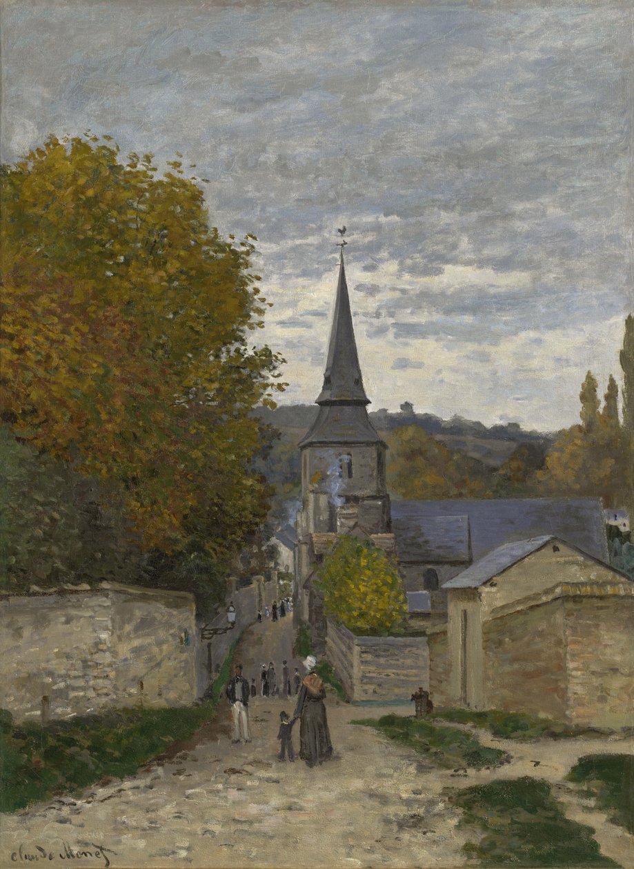 Rue à Sainte-Adresse, 1867 - Claude Monet