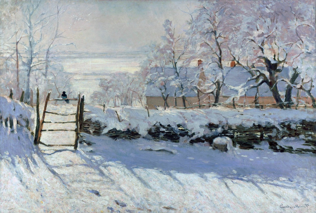La Pie - Claude Monet