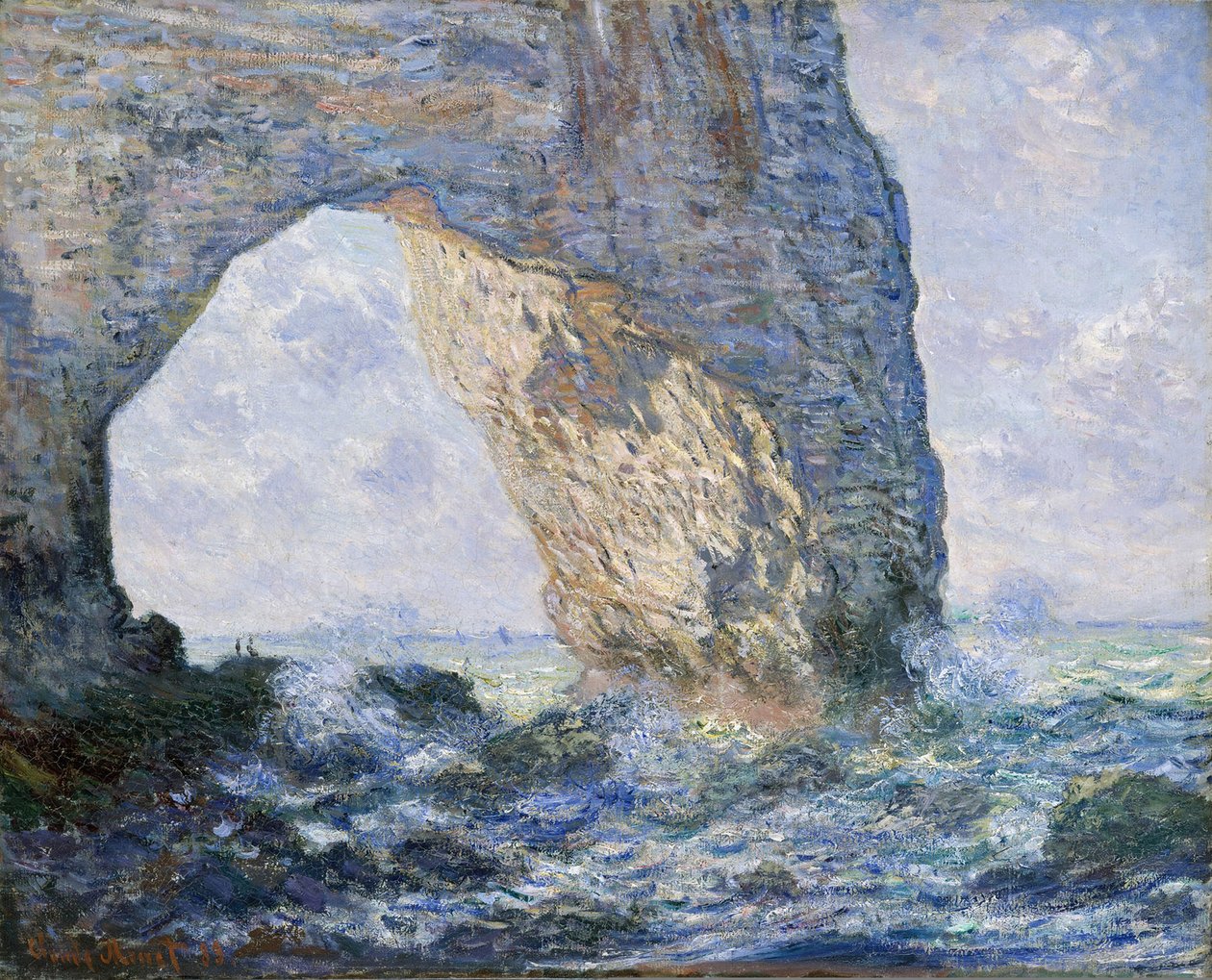 La Manneporte (Étretat), 1883 - Claude Monet