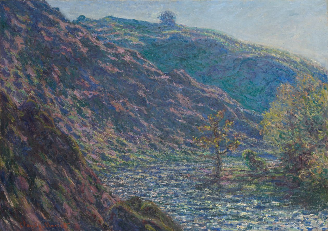 La rivière Petite Creuse - Claude Monet