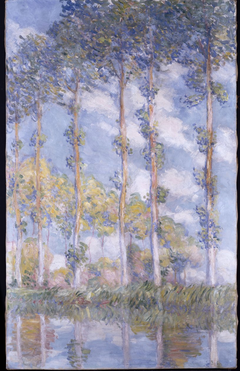 Les Peupliers - Claude Monet