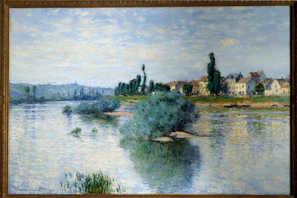 La Seine à Lavacourt - Claude Monet