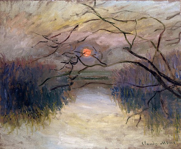 La Seine à Vétheuil - Claude Monet
