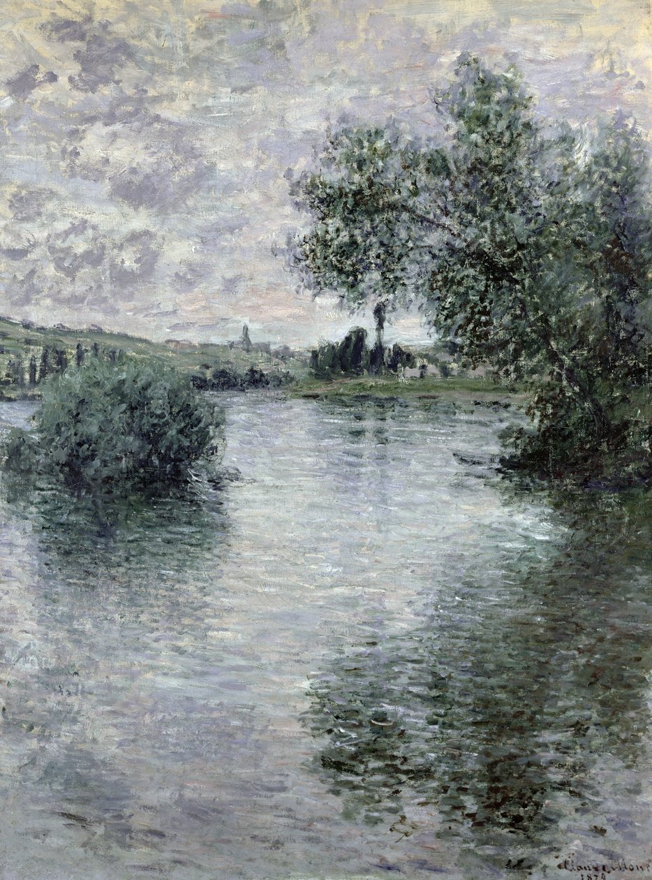 La Seine à Vétheuil - Claude Monet