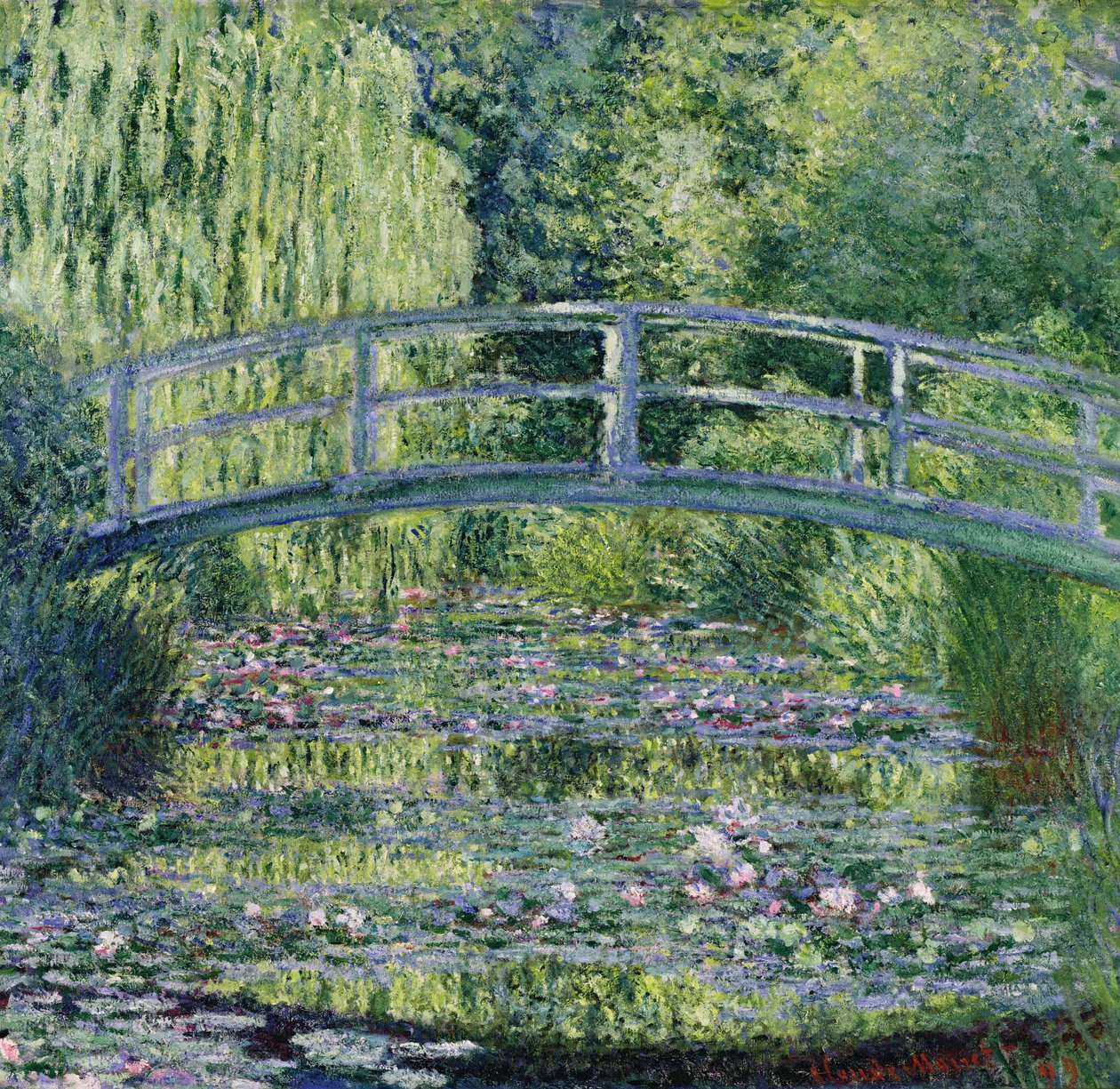 Le Bassin aux Nymphéas : Harmonie Verte, 1899 - Claude Monet