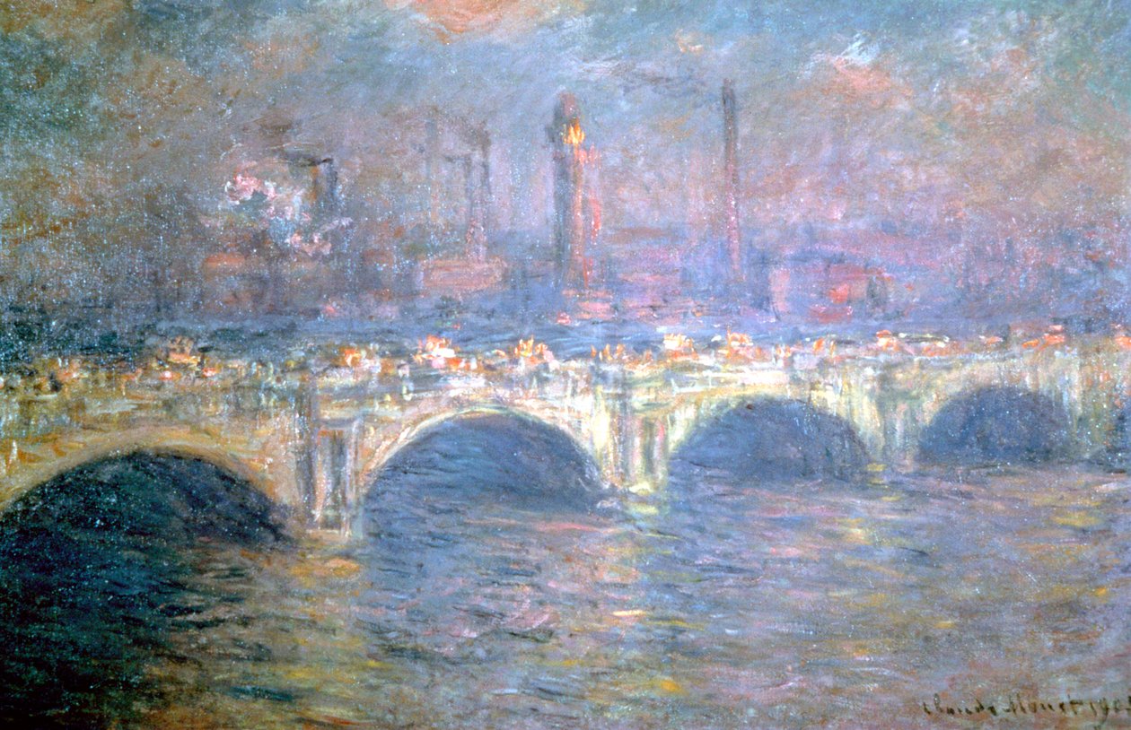Le Pont de Waterloo, Londres, 1903 - Claude Monet
