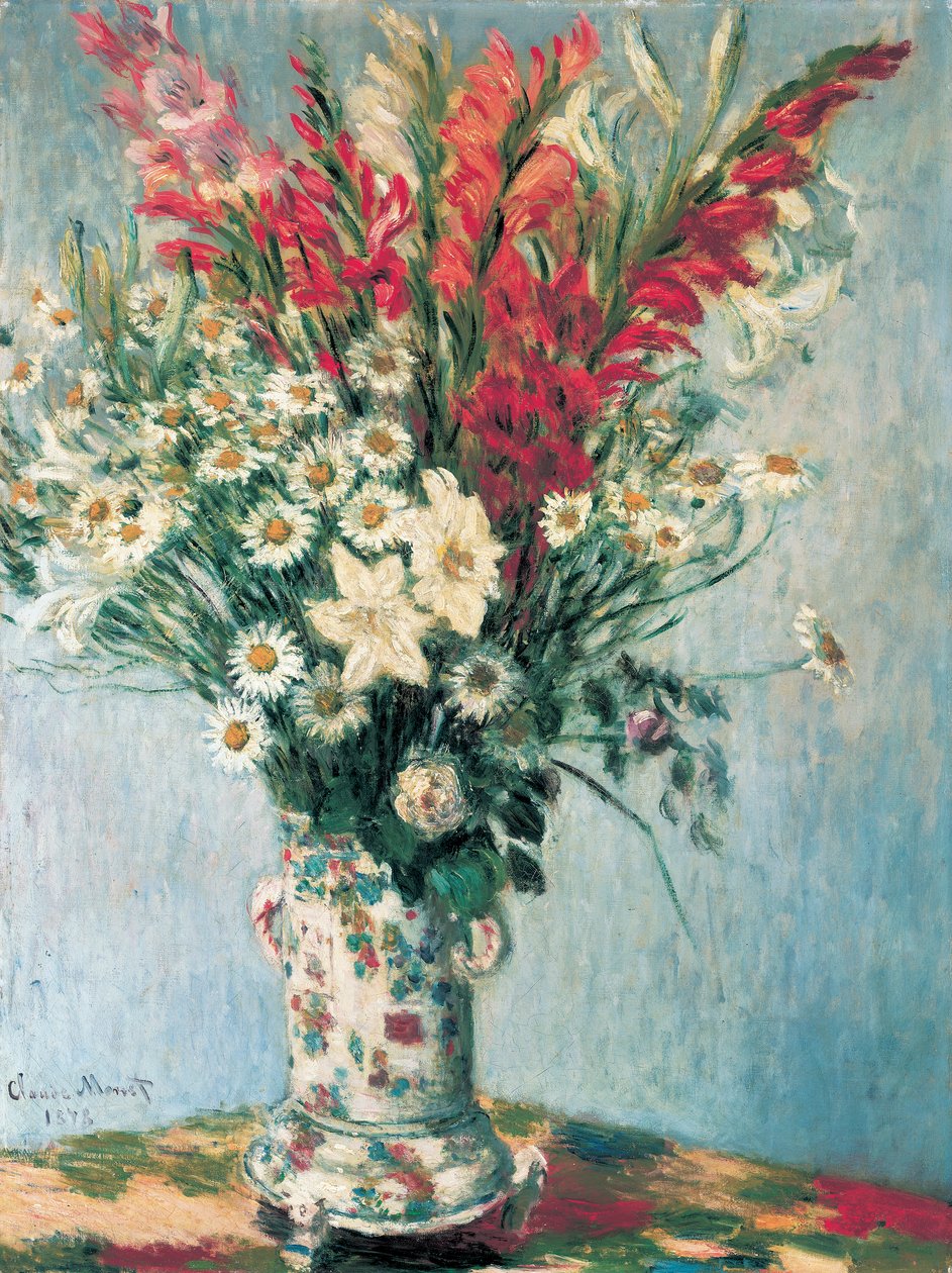 Vase de fleurs - Claude Monet