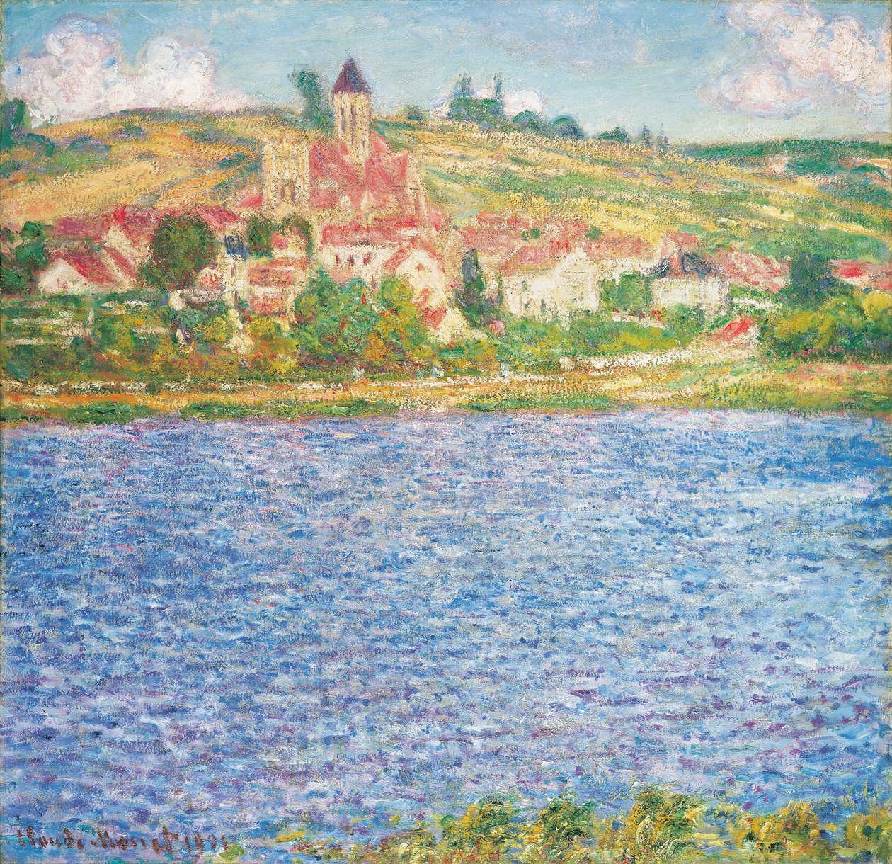 Vétheuil, après-midi, 1901 - Claude Monet