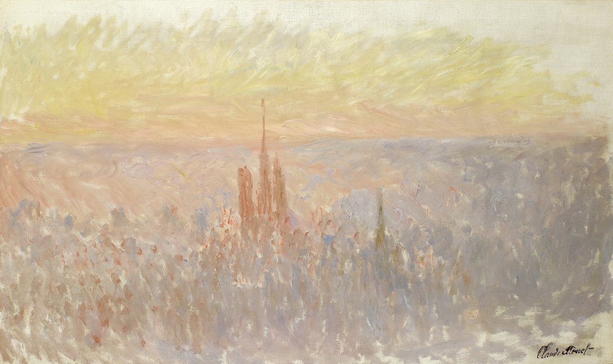Vue de Rouen, 1892 - Claude Monet