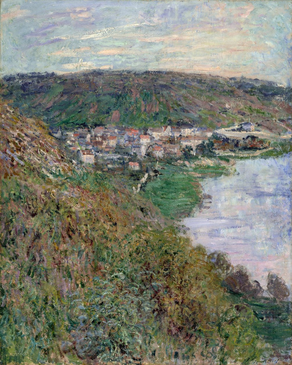 Vue de Vétheuil, 1880 - Claude Monet
