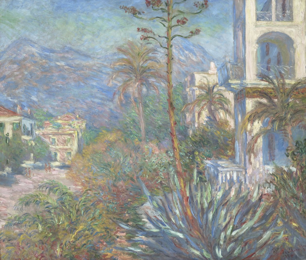 Villas à Bordighera, 1884 - Claude Monet