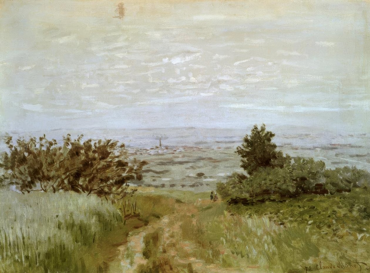 Vue de la plaine à Argenteuil - Claude Monet